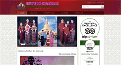 Desktop Screenshot of htweoomyanmar.com