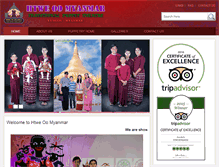 Tablet Screenshot of htweoomyanmar.com